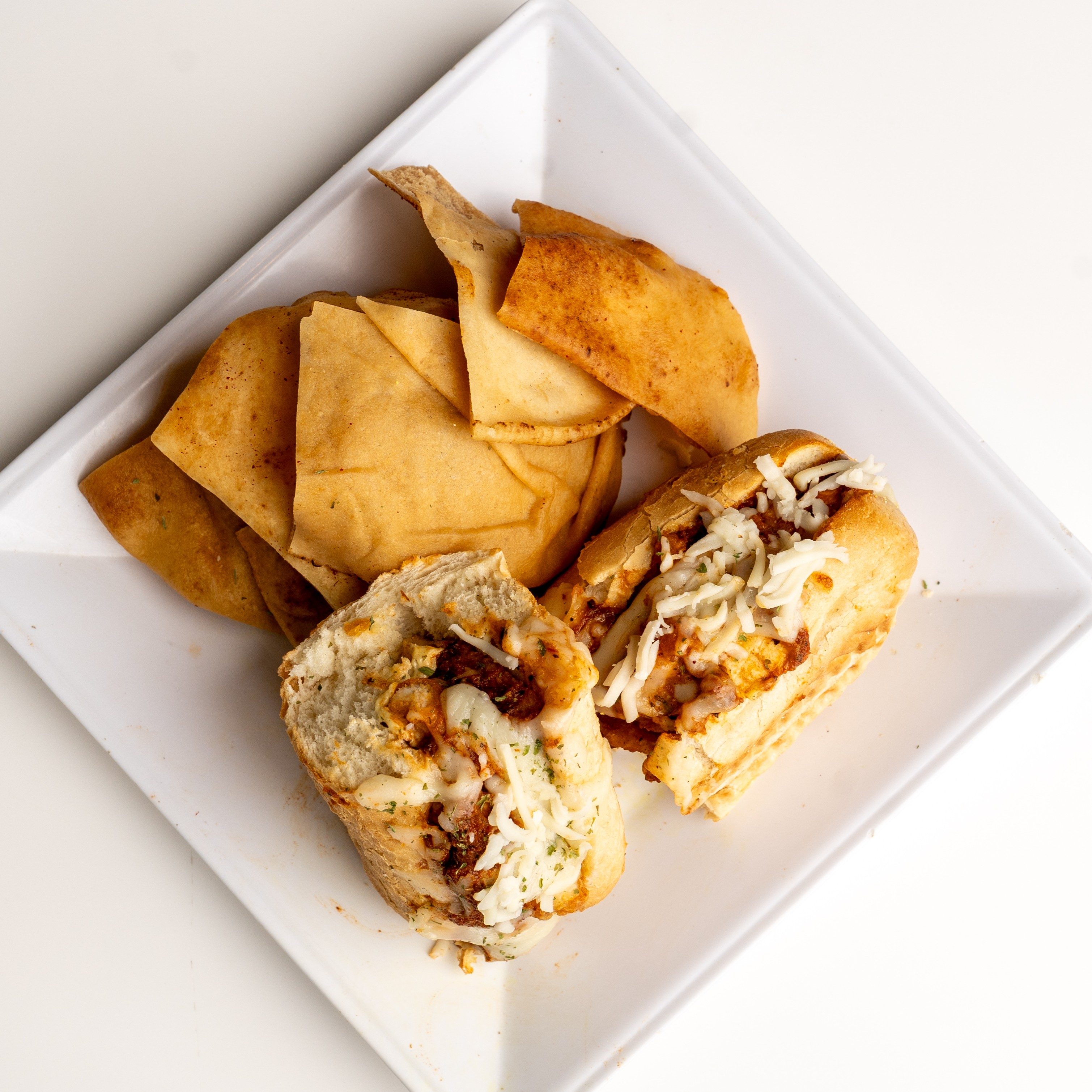 Chicken Parmesan Sandwich.