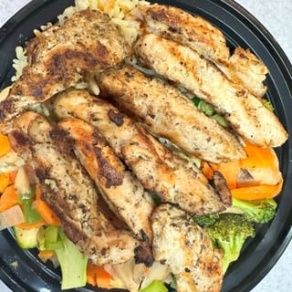 Grilled Chicken Dinner