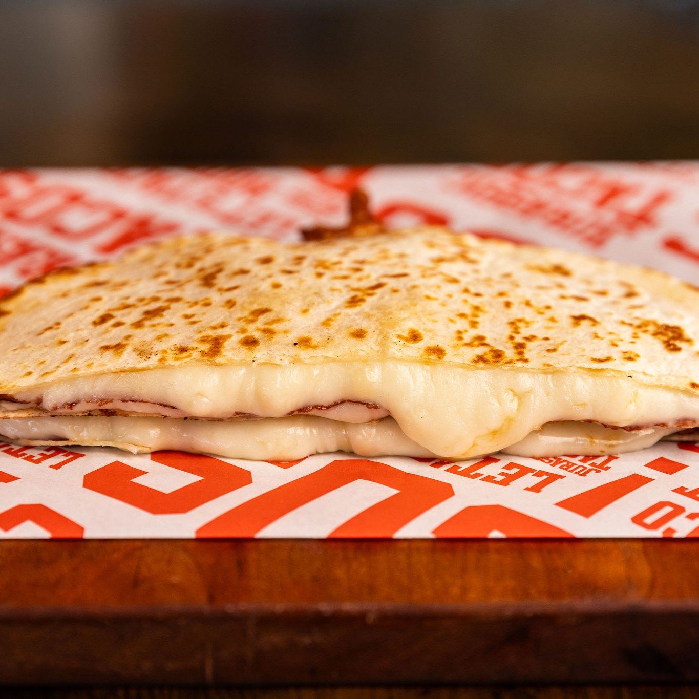 Cheese Quesadilla.