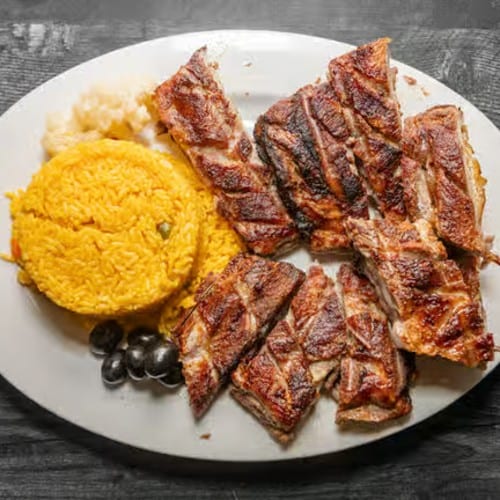 BBQ Pork Ribs.