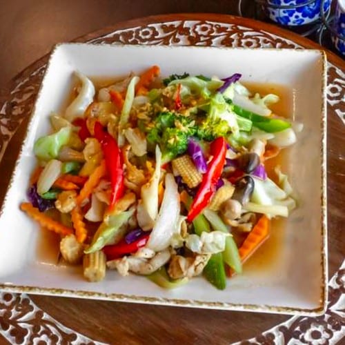 Mixed Veggie Stir Fry.