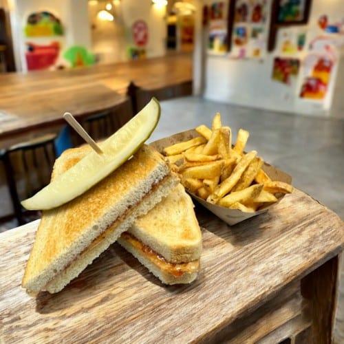 Kids Peanut Butter & Jelly Sandwich.