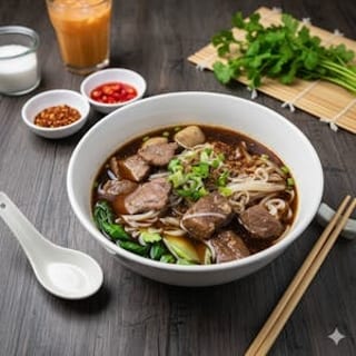 Thai Boat Noodle Soup (Beef Noodle Soup)