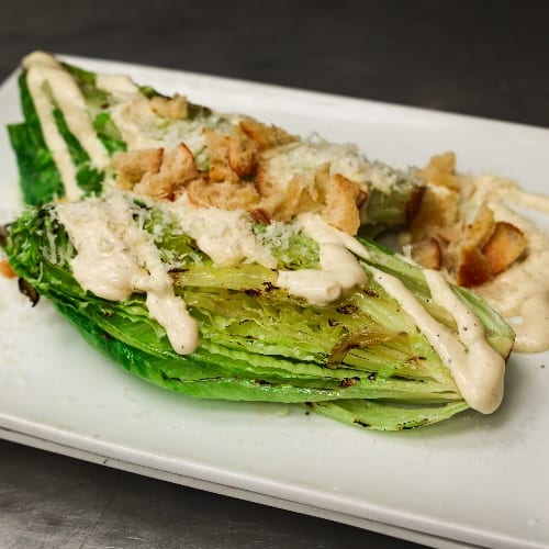 Grilled Caesar Salad.