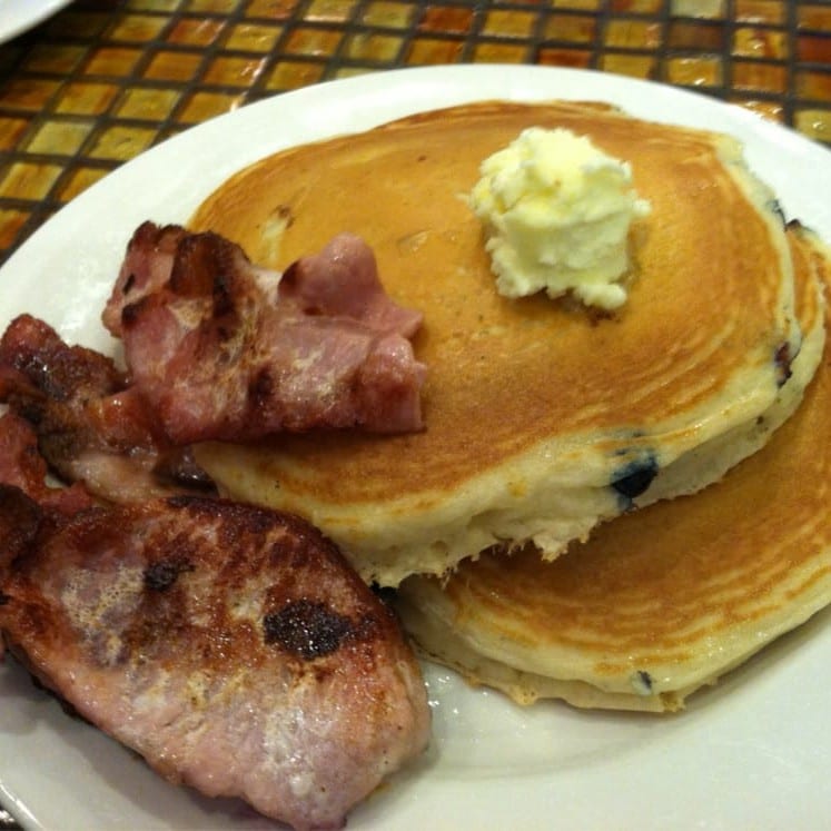 Irish Bacon or Irish Sausage.