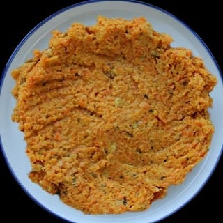 Carrot Dip & Pita Bread