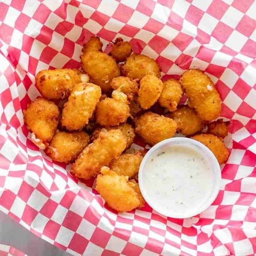 Cheese Curds.