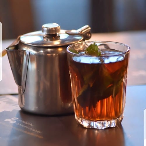 Turkish Tea with Mint.