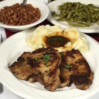 Pork Chops meal