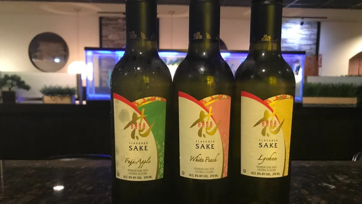 Hana Lychee Sake 375 Ml.