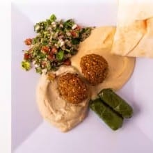 Mediterranean Platter Entrée.