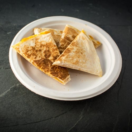 Cheese Quesadilla.