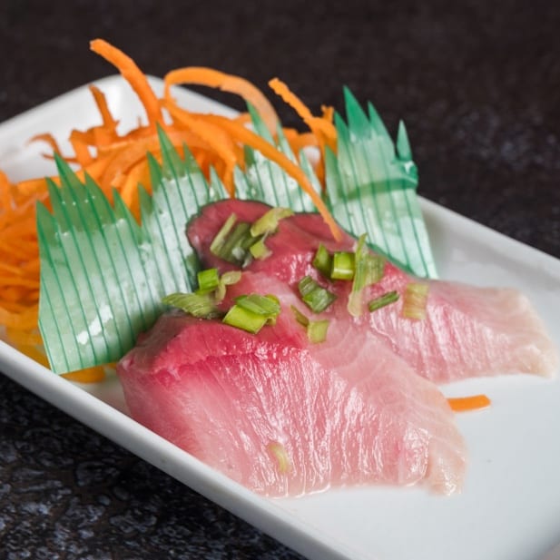 Hamachi Sashimi.