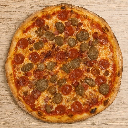 Carnivore Meat Lovers Pizza.