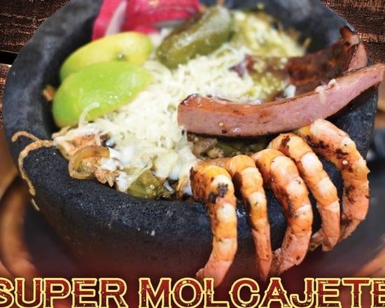 Super Molcajete Plate.