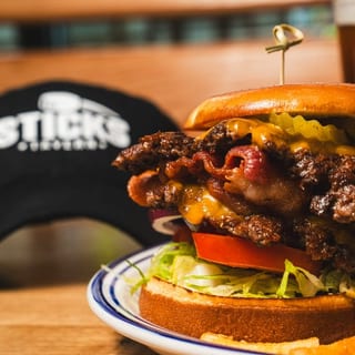 Great American Bacon Cheese Burger
