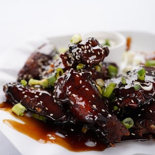 Teriyaki Chicken Wings.