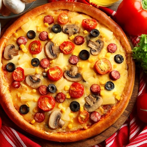 Veggie Pizza (Personal 12").