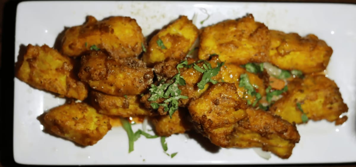 Fish Pakoras.