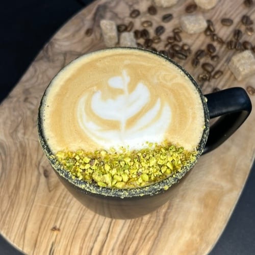 Pistachio Latte.