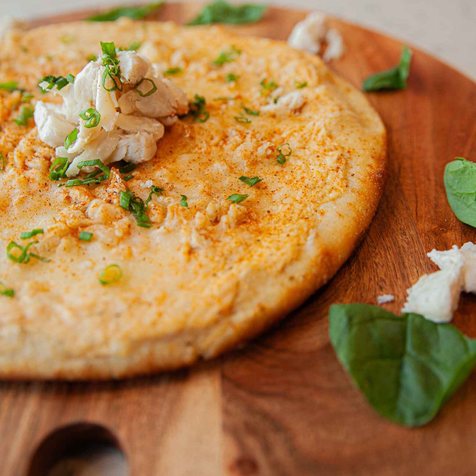 10" Maryland Crab Pizza.