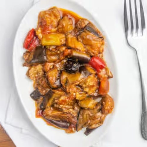 Eggplant Tomato Sauce.