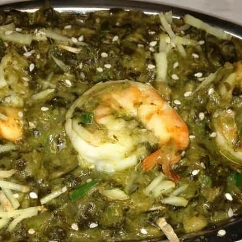 Prawn Saag.