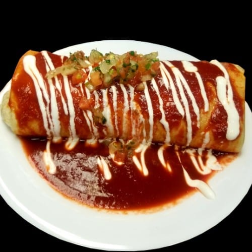 Carne Asada Burrito.