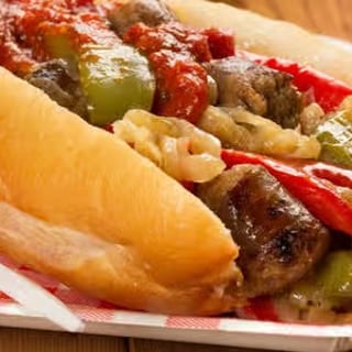 Sausage, Peppers & Onions Hero