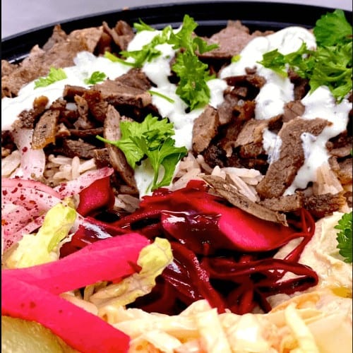 Beef Shawarma Bowl.