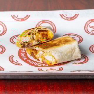 BBQ Chicken Pressed Wrap Combo