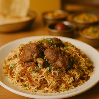 Royal Lamb Biryani