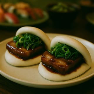 Pork Belly Steamed Bun (2 pcs)