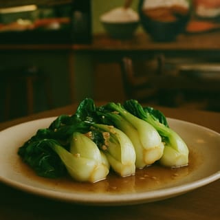 Garlic Butter Bok Choy