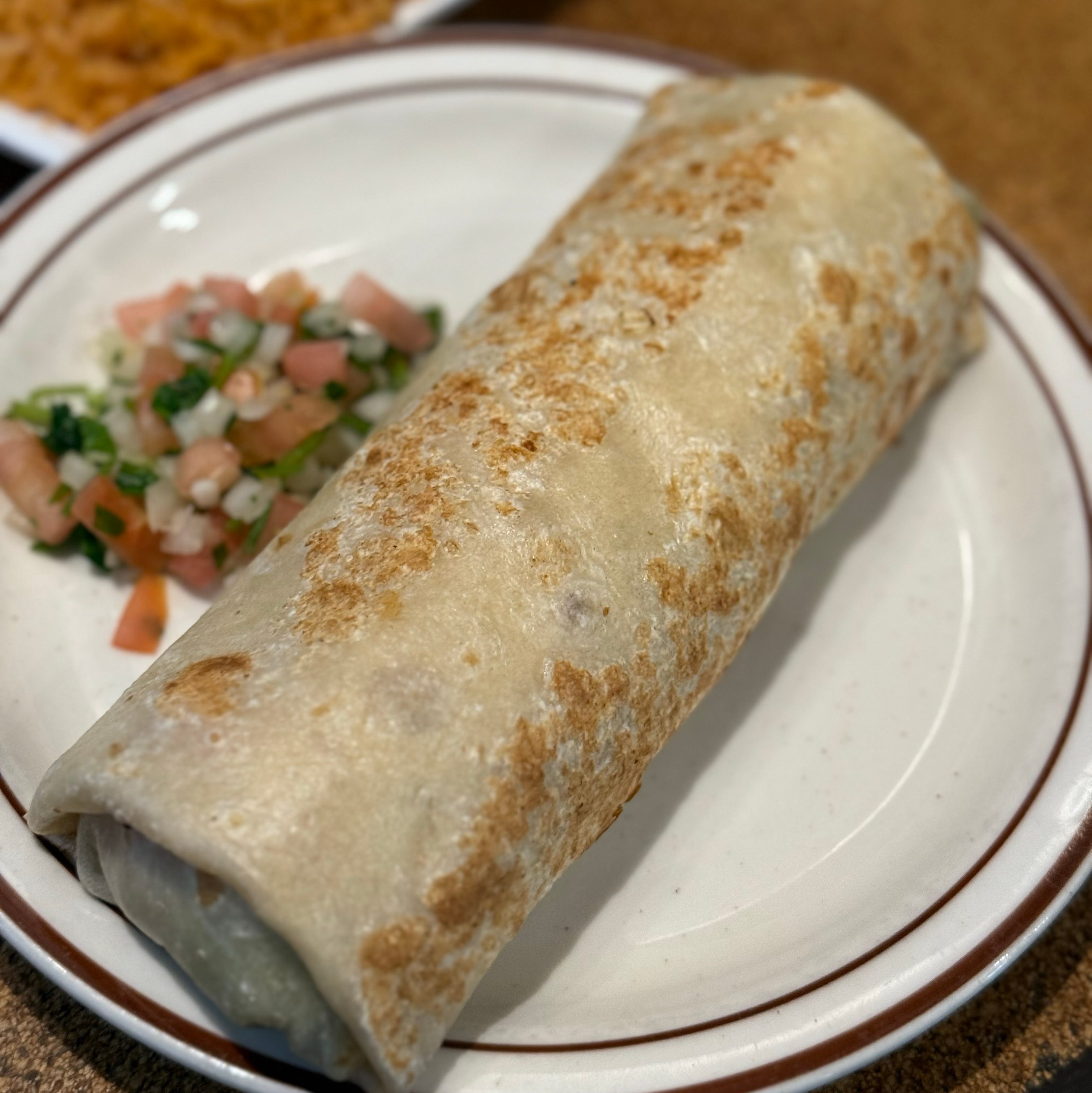 Chile Relleno Burrito.