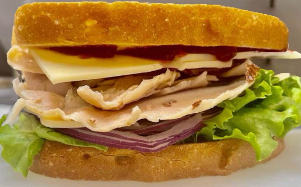 Lucky Ducky Sandwich.