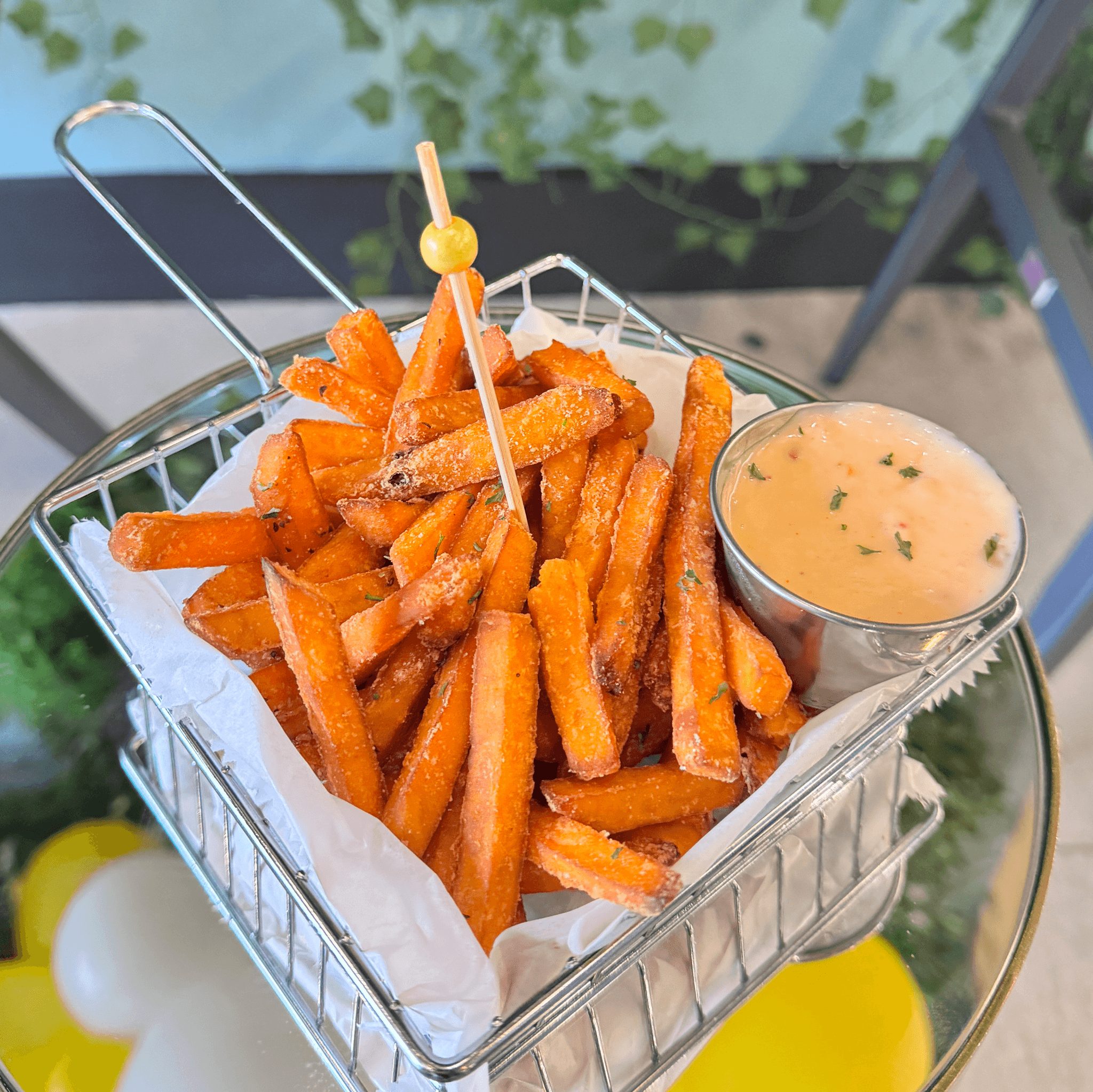Sweet Potato Fries.