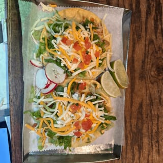 2 Tacos de camarones 