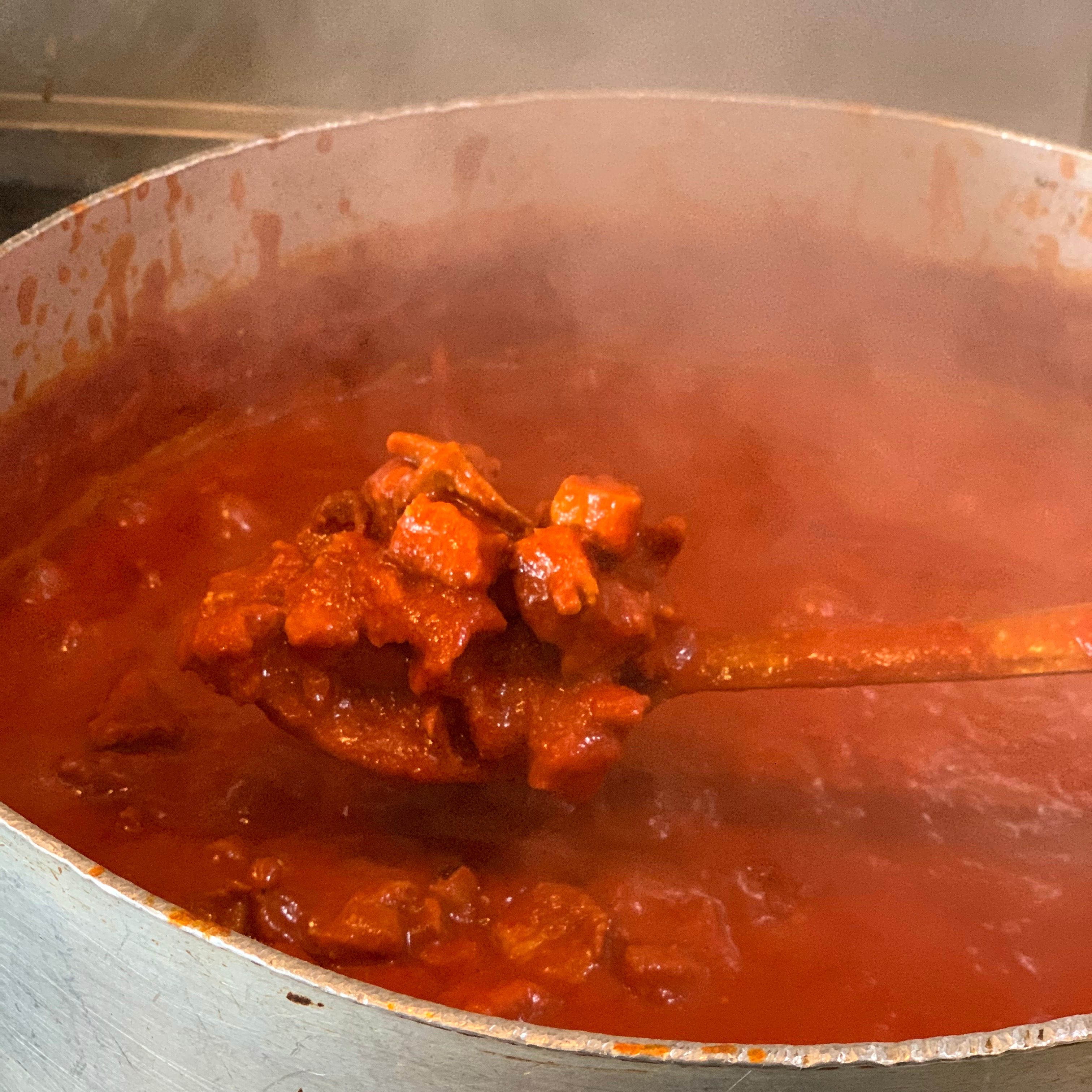 Chile Colorado Taco.