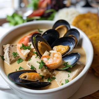 Cazuela De Mariscos/Seafood Casserole 