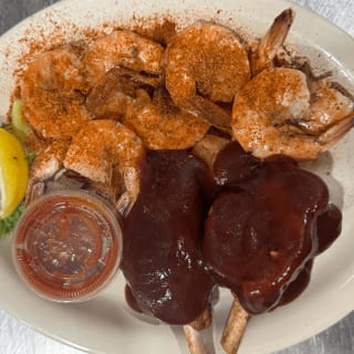 Ribs & Shrimp