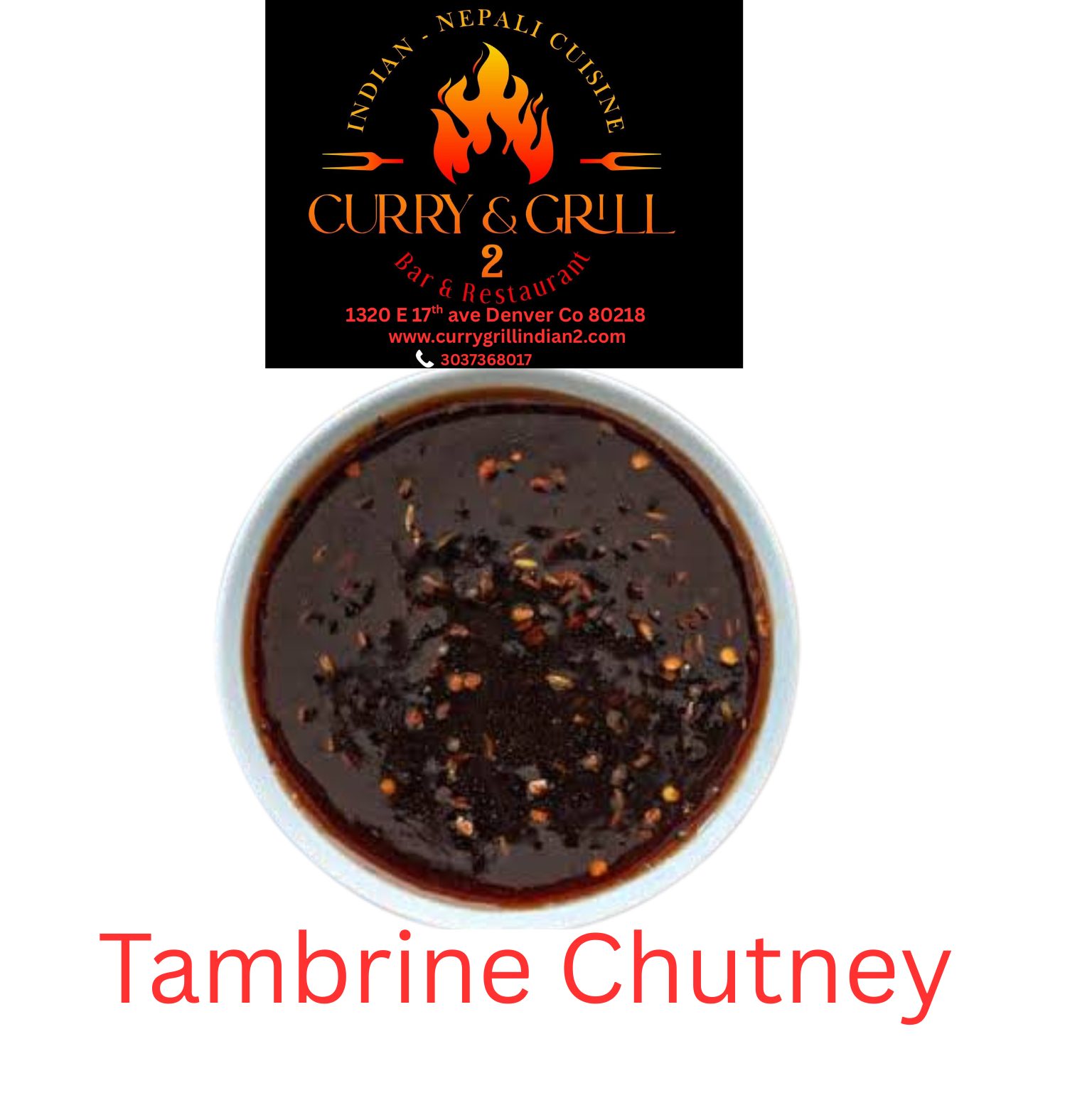 Tamarind Chutney.