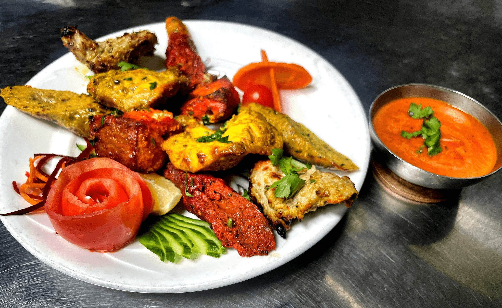 Tandoori Mixed Grill.
