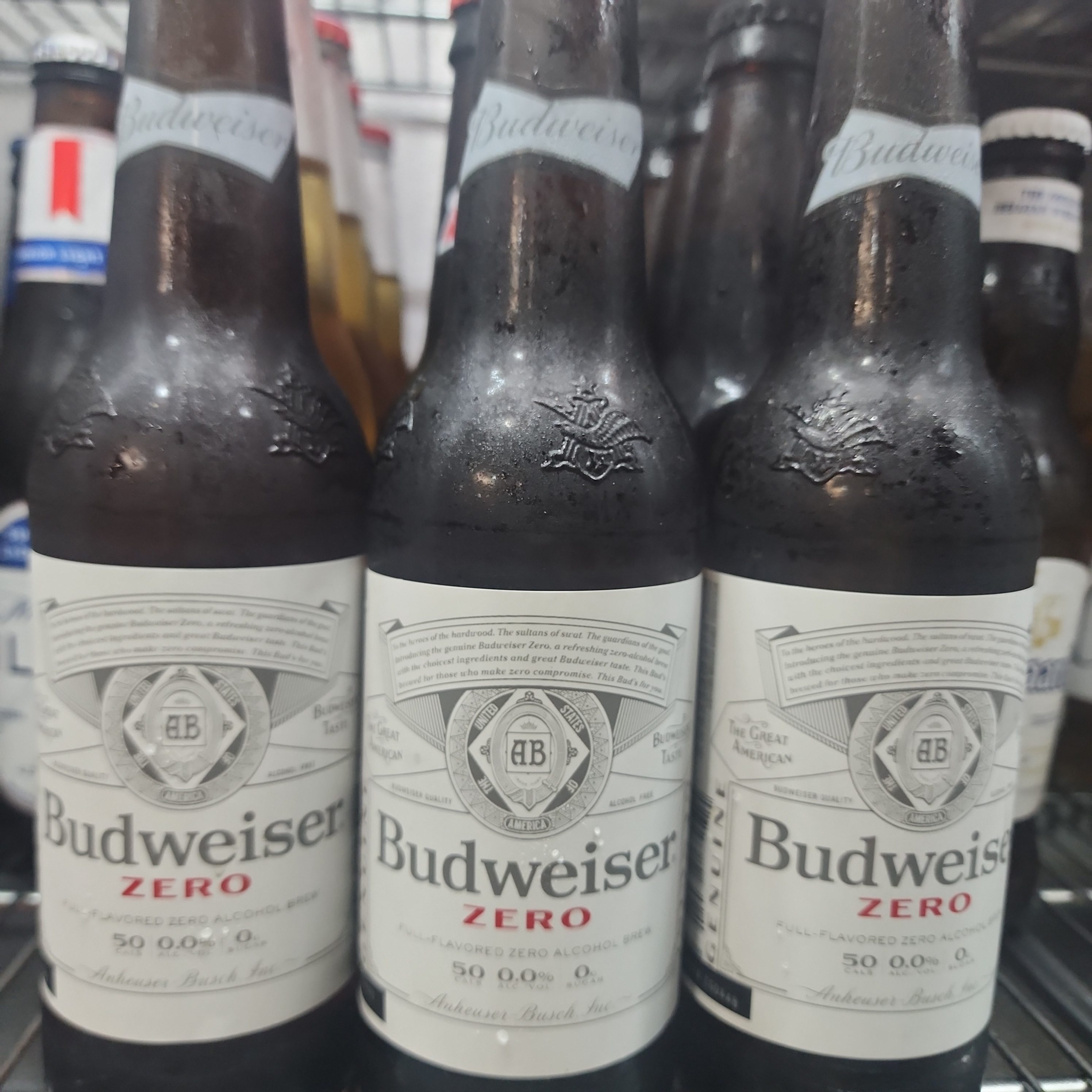 Budweiser Zero.