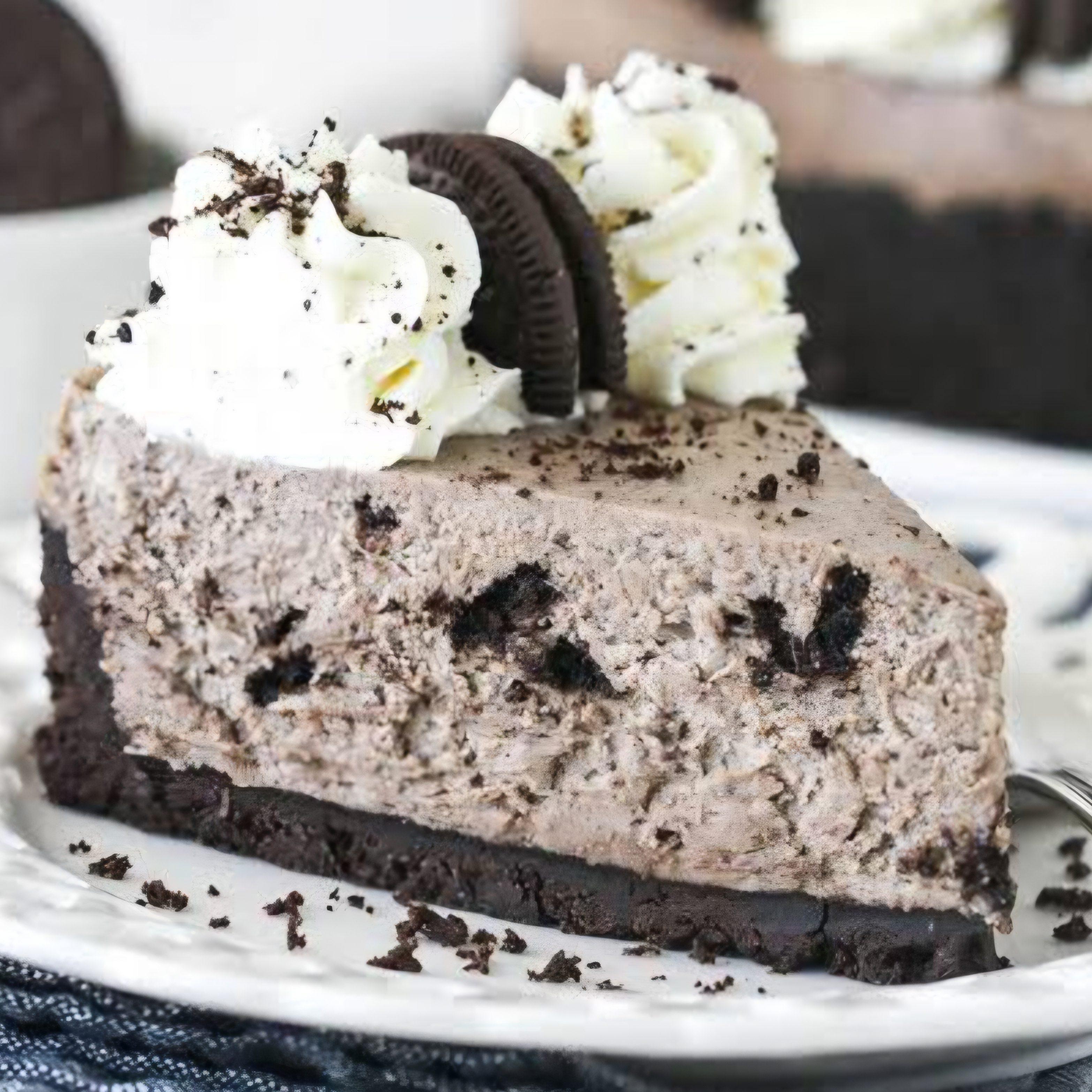 Oreo Cheesecake.