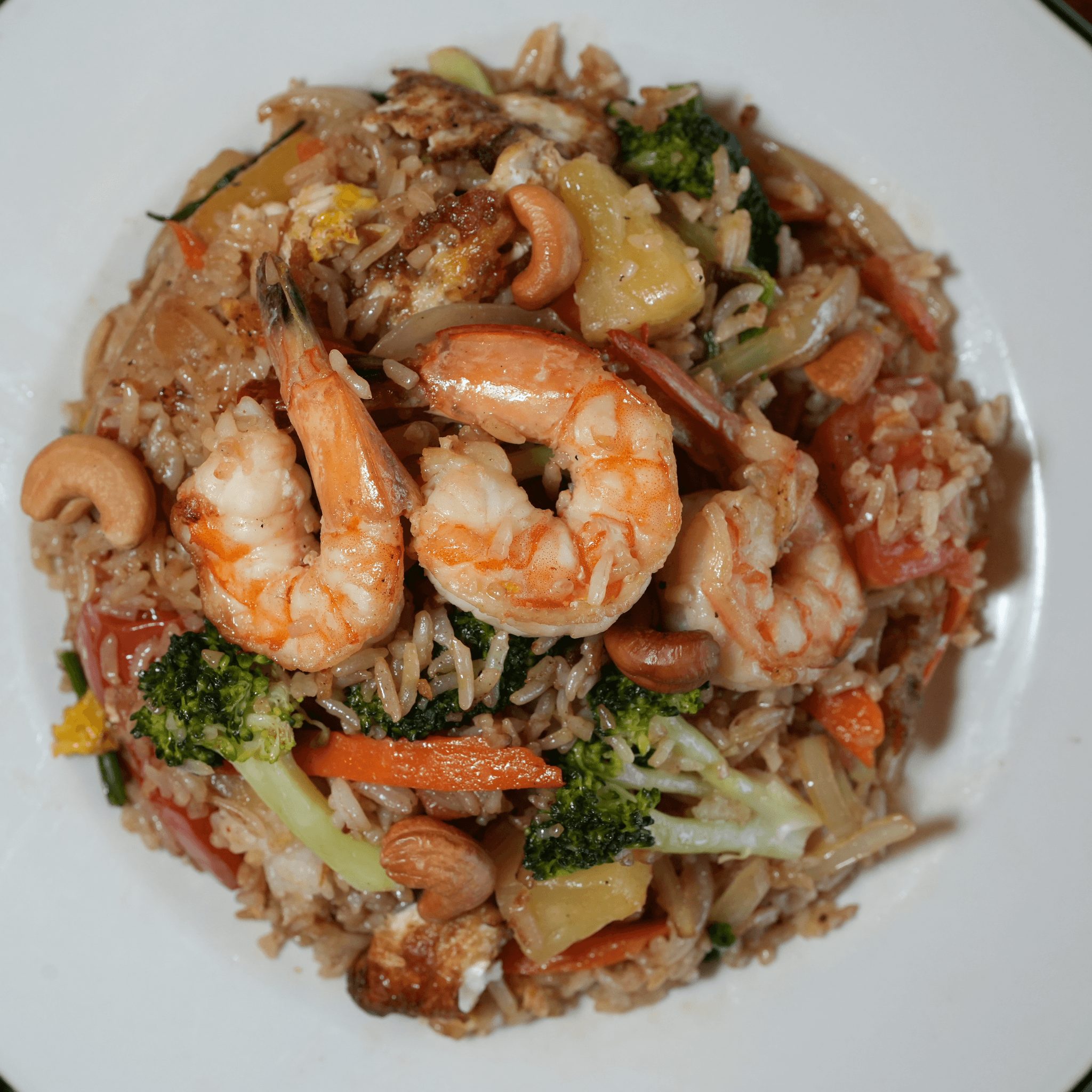 Pineapple Fried Rice.