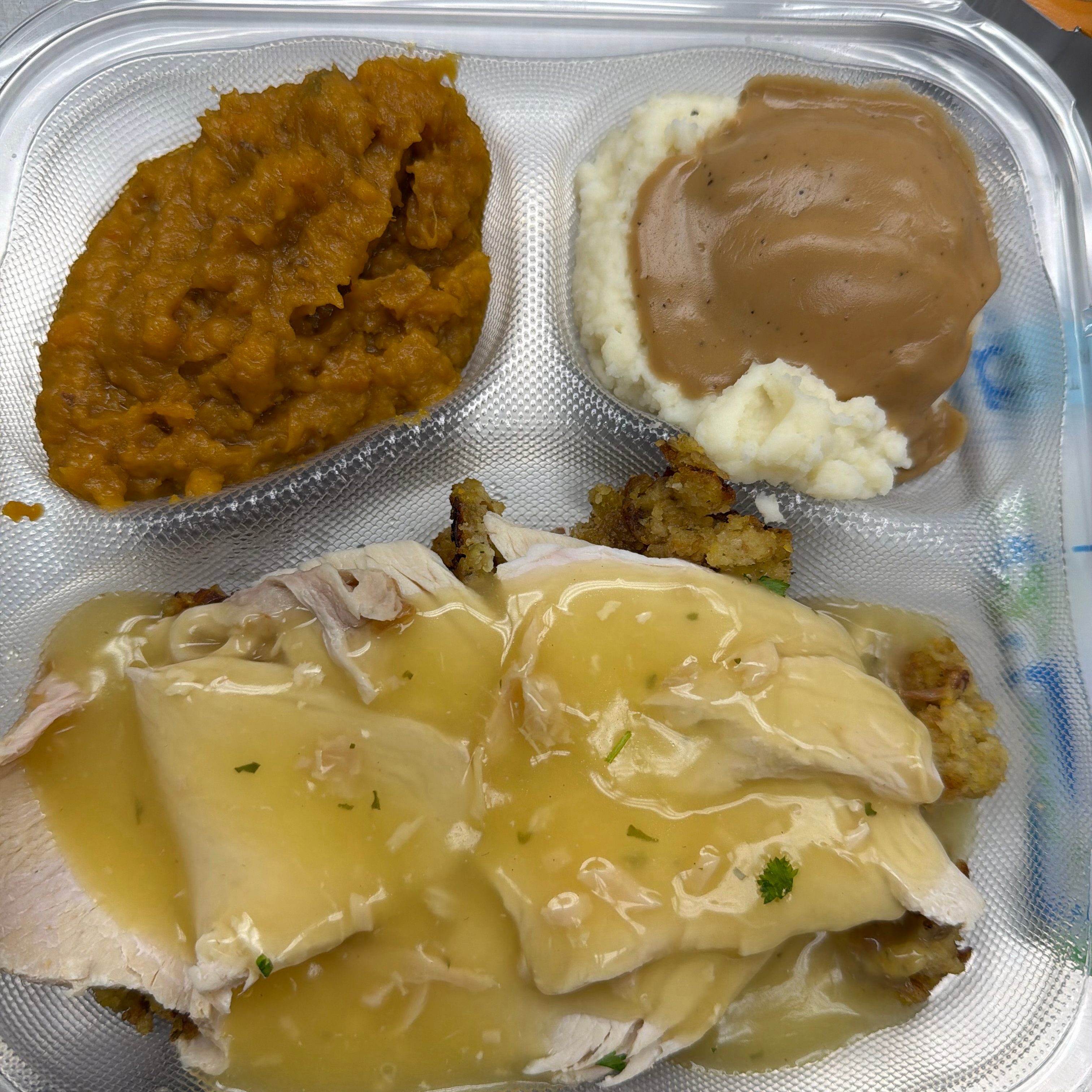 Roast Turkey Breast with Stuffing.