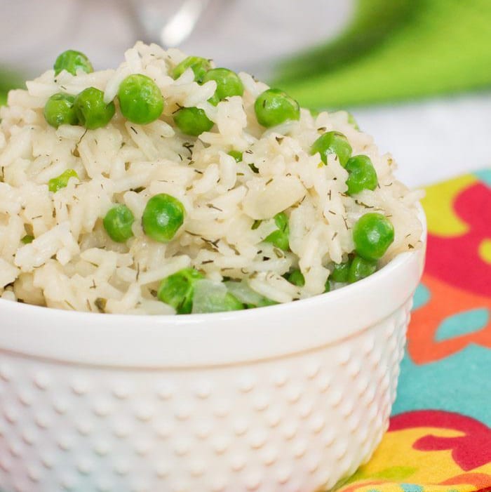 Peas Pilaf.
