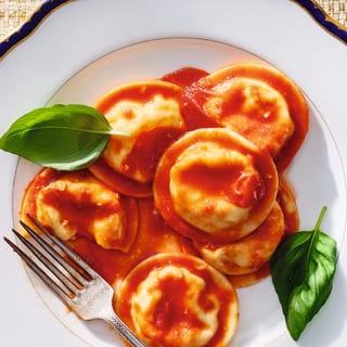 Beef ravioli