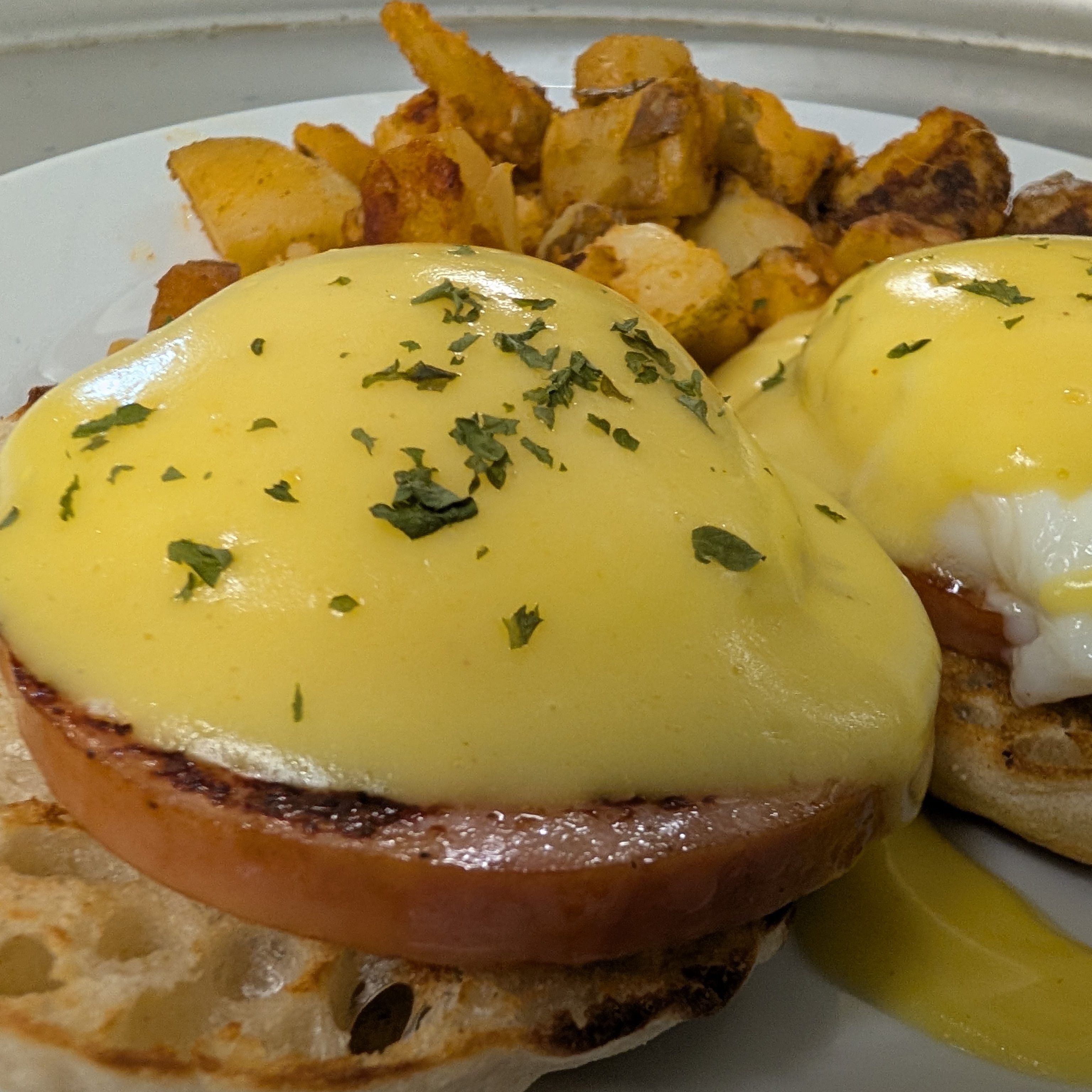 Eggs Benedict.